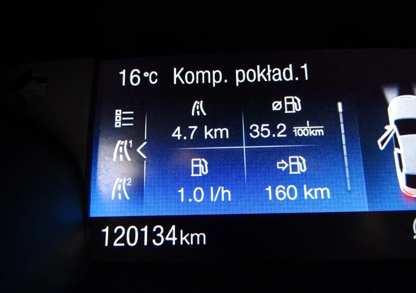 Ford Focus cena 45900 przebieg: 120000, rok produkcji 2015 z Słupsk małe 596